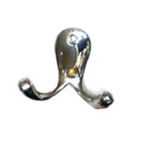 Brass Hat & Coat Hook 30x55mm #1695