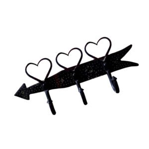 Hand Forged Iron Hook Rails 300mm #1721