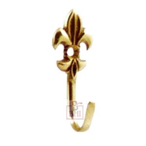 Brass Curtain Tie Hook # 7381