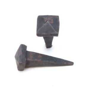 Decorative Nail Heads Antique Pyramid Clavos Hand Forged Iron-L-35x22x22mm #1868