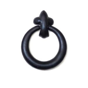 Cast Iron Ring Door Knocker Silky 150mm #195