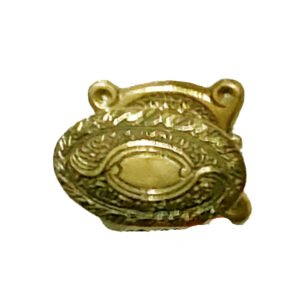 Brass Door Knob Oval Free Rotation 70mm#2011