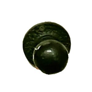CAST IRON DOOR BALL KNOB MORTISE SPRUNG 40x60mm #2016