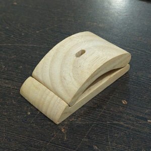 Carpet Holder Clip Bracket Pine-wood  90mm #3732