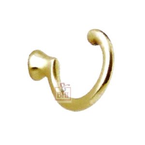 Brass Curtain Tie Hook # 7386