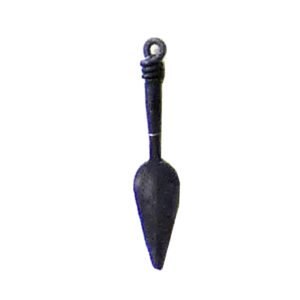 Hand Forged Iron Pendent 33mm #2356