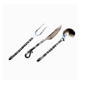 Forged Iron Viking Cutlery Set #2369