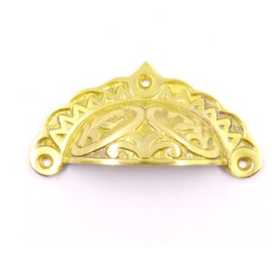 Brass Drawer Cabinet Pull 95mm #2401 (Set of 4 Pcs)