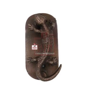 Cast Iron Door Knocker Lizard 135mm #2455 Copper Antique