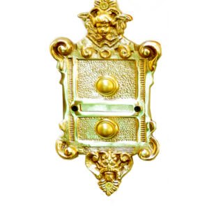 Brass Door Bell Push Button 180mm #2466