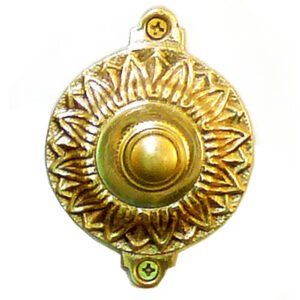 Brass Door Bell Push Button 55mm #2472