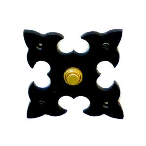 Cast Iron Door Bell Push Button 95mm #2476