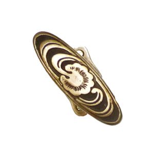 Brass Ornate Sprung Window Handle Fenstergriff Messing Antik  90mm#2556