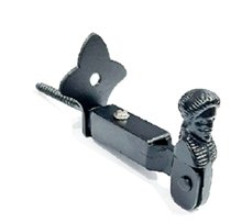 Cast Iron Shutter Dogs Adjustable shutter fixer Tiebacks Figural Little French Girl Woman Luikvastzetter Hatch holder SHUTTER DOG 85mm Smeedijzer Zwart #2558