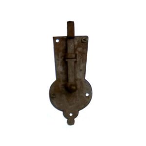 Hand Forged Wrought Iron Dutch style Door Bolt 150mm #2570