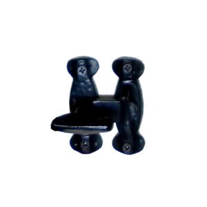 Cast Iron Fastener 70mm #2581 Black Finish