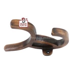 Cast Iron Hat & Coat Hook 120mm #2618 Copper Antique Finish