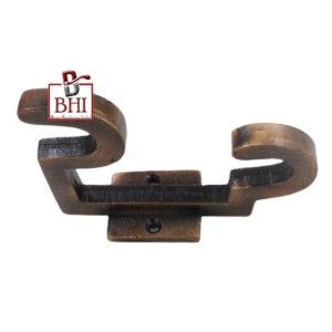 Cast Iron Hat & Coat Hook 100mm #2620 Copper Antique Finish