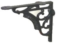 Cast Iron Shelf Support Bracket 150mm #2847
