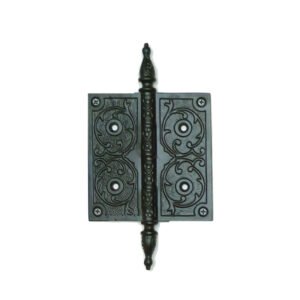 Brass American Decorative Door Hinge 100mm #2673 (Set of 4 Pcs)