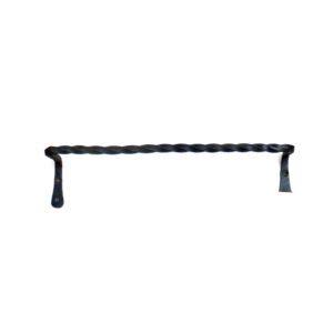 Hand Forged Iron Towel Holder Wrought Iron Handmade Wall Mounted Hand Towel Holder Blacksmith Wall Mounted Towel Rack Heavy Duty 480mm #2675