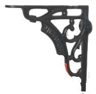 Cast Iron Shelf Support Bracket 150mm  #2850