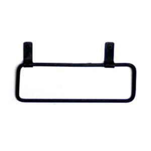 Hand Forged Iron Towel Holder Wrought Iron Handmade Wall Mounted Hand Towel Holder Blacksmith Wall Mounted Towel Rack Heavy Duty 205mm #2682