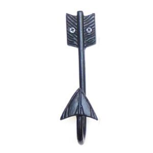Cast Iron Hat & Coat Hook "ARROW" 155mm #2713
