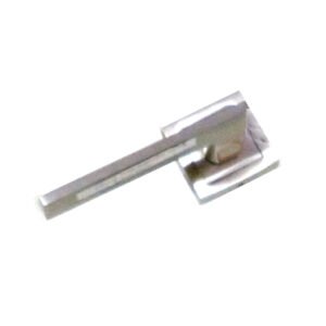 Zinc Door Handle Square Rose  52x115mm #2714
