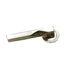 Zinc Door Handle 130x50mm DIA #2717