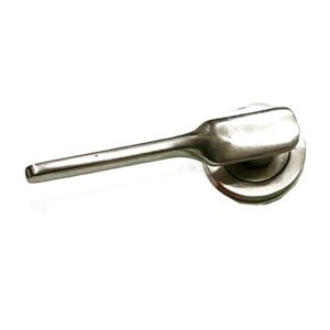 Zinc Door Handle 130x50mm DIA #2720