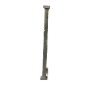 Aluminum Door Pull Handle Manillon 145mm #2735