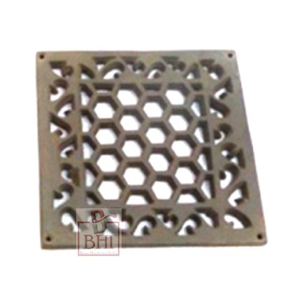 Cast Iron Doormat - Vintage & Beautiful Vine Design & Large Front Door Mat - Non-Slip Outside Mat Shoe Scraper - Decorative Entrance Mats 220mm #2816