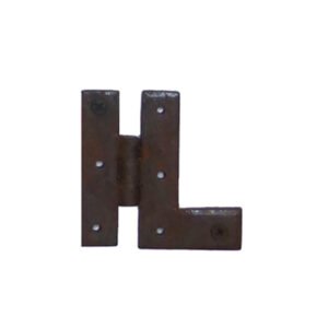 Hand Forged Iron HL Hinge 80mm #2939