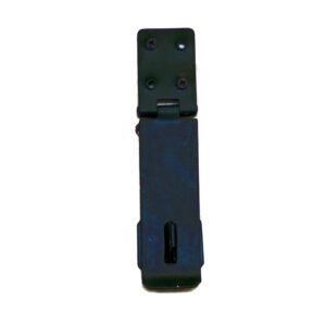 Sheet Iron Black Lockable Hasp & Staple 170x40mm #3039