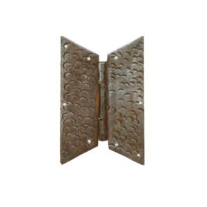 Hand Forged Iron Retro Door Hinge Heavy And Large Door Rough Hammered Design 210mm #3087 (Set of 4 Pcs)