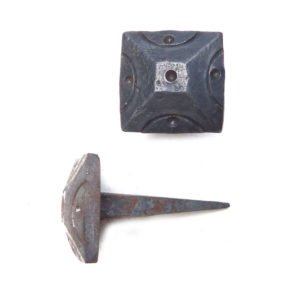 Decorative Nail Heads Hand Forged Iron Clavos - 28mm #1838