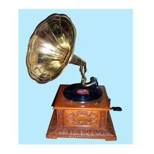 Vintage Gramophone Nautical Brass Musical Player #31001