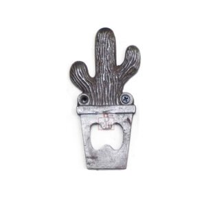 CAST IRON BOTTLE OPENER CACTUS 125mm #3128