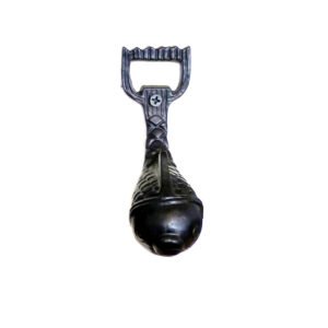 Cast Iron Beer Bottle Opener Funky Fish Design Retro Style Vintage Beer Bottle Opener for Bar Kitchens Bottle Opener Save Water Drink Beer Vintage Antique Pub Top Bottle Opener, Wine Gifts for Men ,Dad ,Fans, Bottle Openers for Wine Champagne, Birthday Gifts Christmas Gifts for Men Dad Women ,Beer Accessory Gifts with Gift Bag 110mm#3135