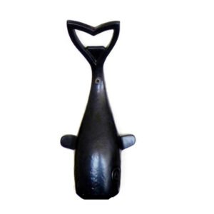 Cast Iron Beer Bottle Opener Whale Fish Design Retro Style Opener Wine Bottle Opener Birthday Gifts for Dad Husband etc for Bar Kitchens Bottle Opener Save Water Drink Beer Vintage Antique Pub Top Bottle Opener, Wine Gifts for Men ,Dad ,Fans, wine Champagne, Birthday Gifts Christmas Gifts for Men Dad Women 180mm #3137