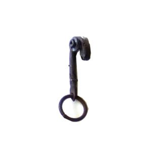 Hand Forged Iron Ring pull 100mm #3293