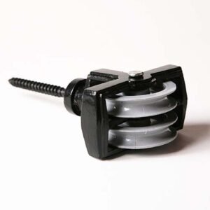 Cast Iron Pulley Double Wheel Roof Conservatory hardware #3340