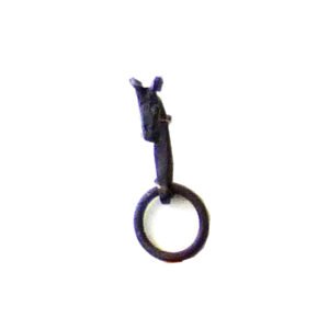 Hand Forged Ring pull 70mm #3841