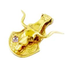 Brass Bull-Door knocker 160mm # 3900