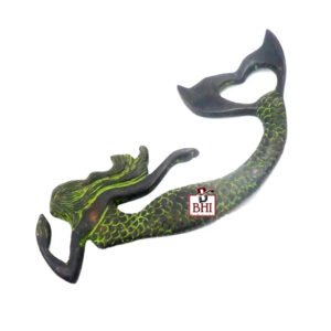 Bottle Opener " MERMAID" Design Wine Gifts for Men ,Dad ,Fans, Bottle Openers for Wine Champagne, Birthday Gifts Christmas Gifts for Men Dad Women, Brass Beer Accessory Gifts with Gift Bag 175mm #3931