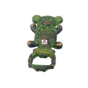 Bottle Opener Bear, Wine Gifts for Men ,Dad ,Fans, Bottle Openers for Wine Champagne, Birthday Gifts Christmas Gifts for Men Dad Women, Brass Beer Accessory Gifts with Gift Bag 105mm#3933