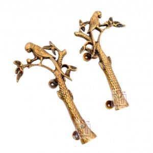 Brass Parrot door handle 200x100x45mm #3957