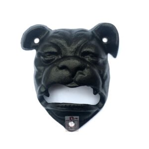 Cast Iron Bull Dog Bottle Opener Novelty Bottle Openers Gifting for Dog Lover Beer Bottle Opener Bottle Opener Save Water Drink Beer Vintage Antique Pub Top Bottle Opener, Wine Gifts for Men ,Dad ,Fans, Bottle Openers for Wine Champagne, Birthday Gifts Christmas Gifts for Men Dad Women,Beer Accessory Gifts with Gift Bag 110mm #3958