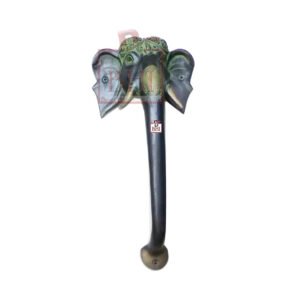 Brass Elephant Door Pull handle 285mm #3981